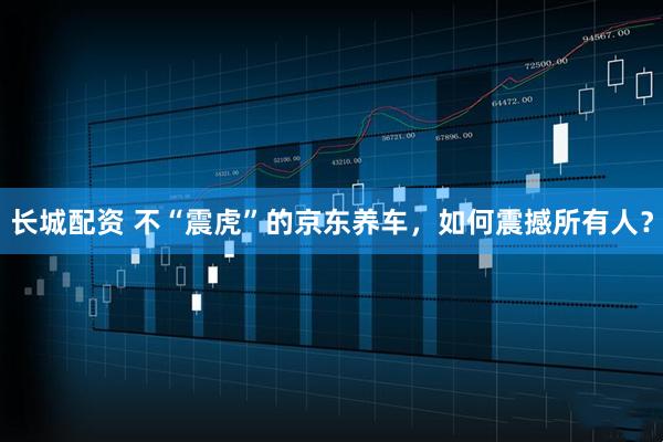 长城配资 不“震虎”的京东养车，如何震撼所有人？